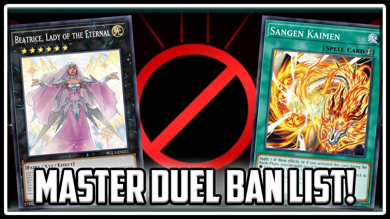 NEW Master Duel Banlist! Does This Even Change Anything!?