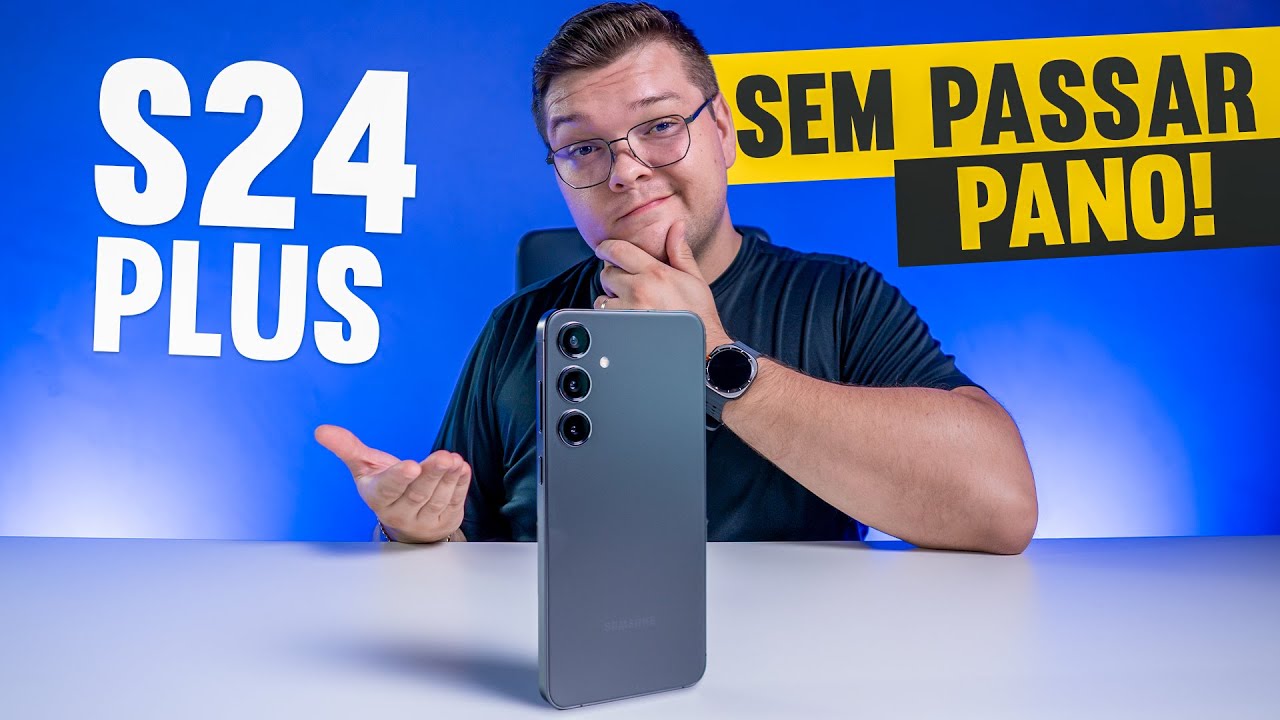 Miniatura da avaliação em vídeo de Smartphone Samsung Galaxy S24+ 256GB 12GB RAM Tela 6.7''