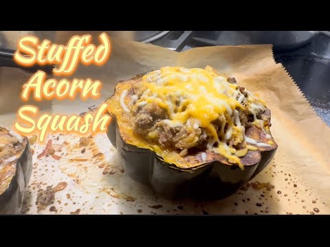 How to Make Stuffed Acorn Squash | Easy Fall Dinner Recipe