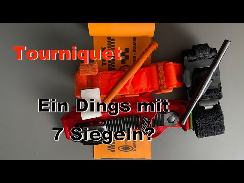 CAT Tourniquet, SOF-T, SAM XT, RMT: Tourniquet - Vorstellung und Anwendung