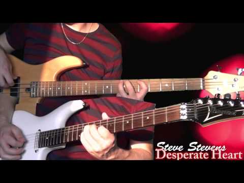 Steve Stevens - Desperate Heart (Guitar & Bass cover)