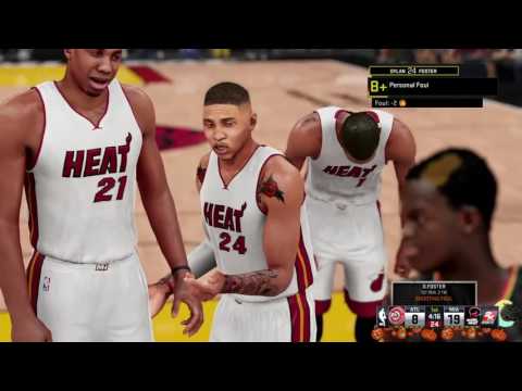 NBA 2K16 PS4 MyCareer S4- Miami Heat Debut!