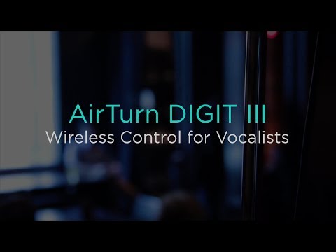 AirTurn DIGIT III Wireless Control for Vocalists