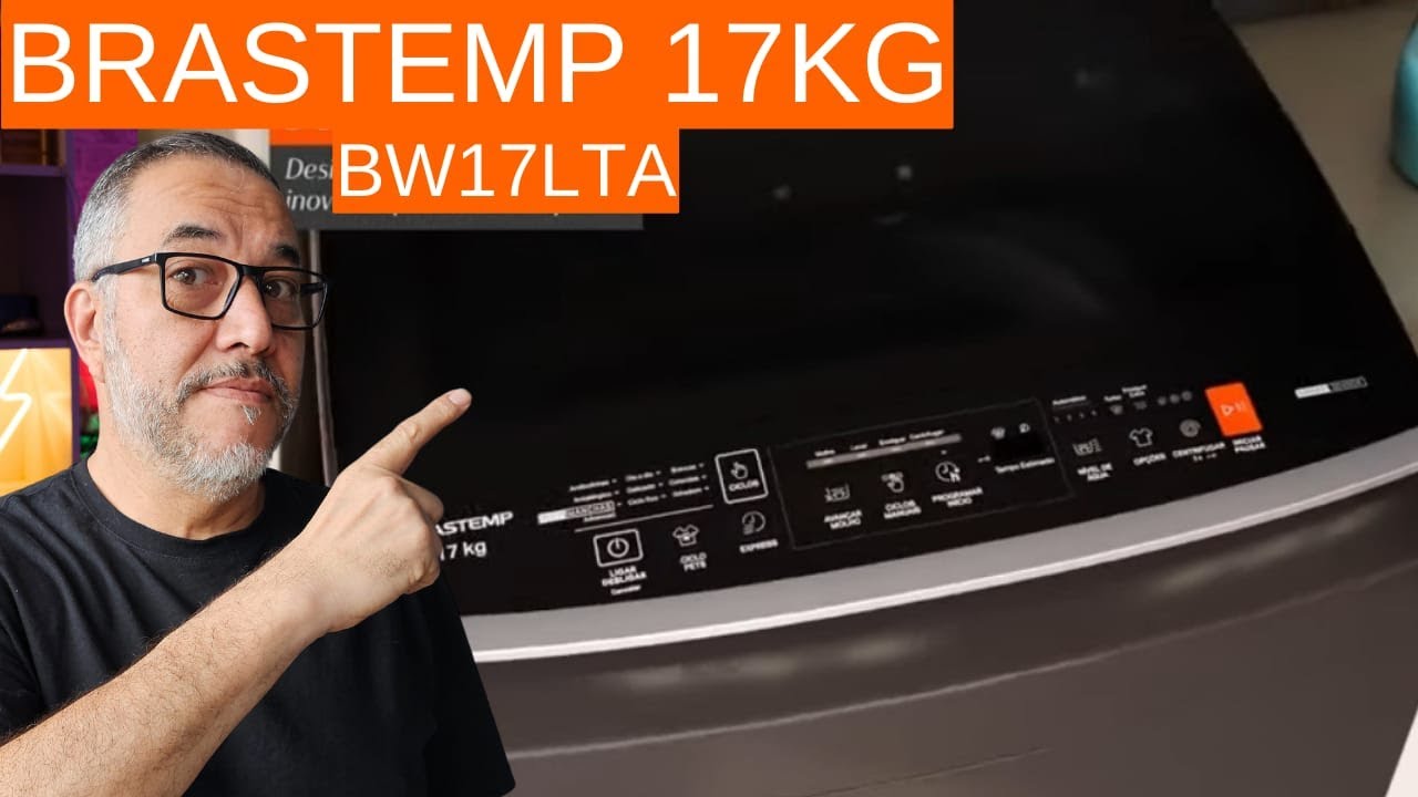 Miniatura da avaliação em vídeo de Lavadora Brastemp 16kg BWY16A9 Cinza Platinum
