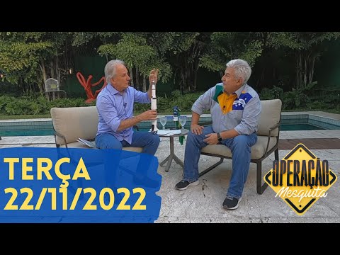 Operação Mesquita 22/11/2022 - Entrevista Marcos Pontes