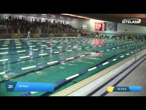 Serie 2 dei 100 Rana  Assoluti Maschi Master - Campionati Regionali Master 2015 VENETO e FRIULI VG