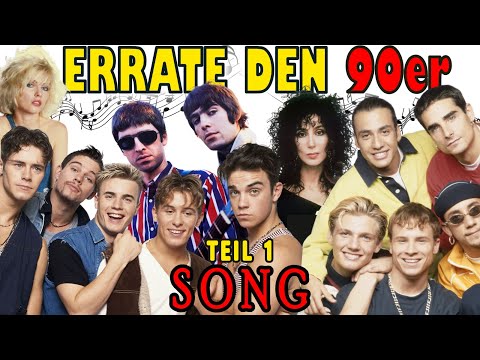 90er Musik Quiz Errate Den Song - 1 von 3