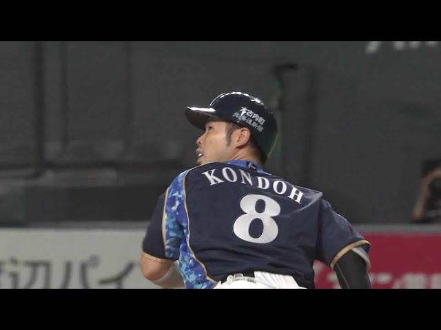 【5回裏】ファイターズ・近藤 フェンス直撃のタイムリー2ベースヒットで先制!! 2021/5/16 F-H