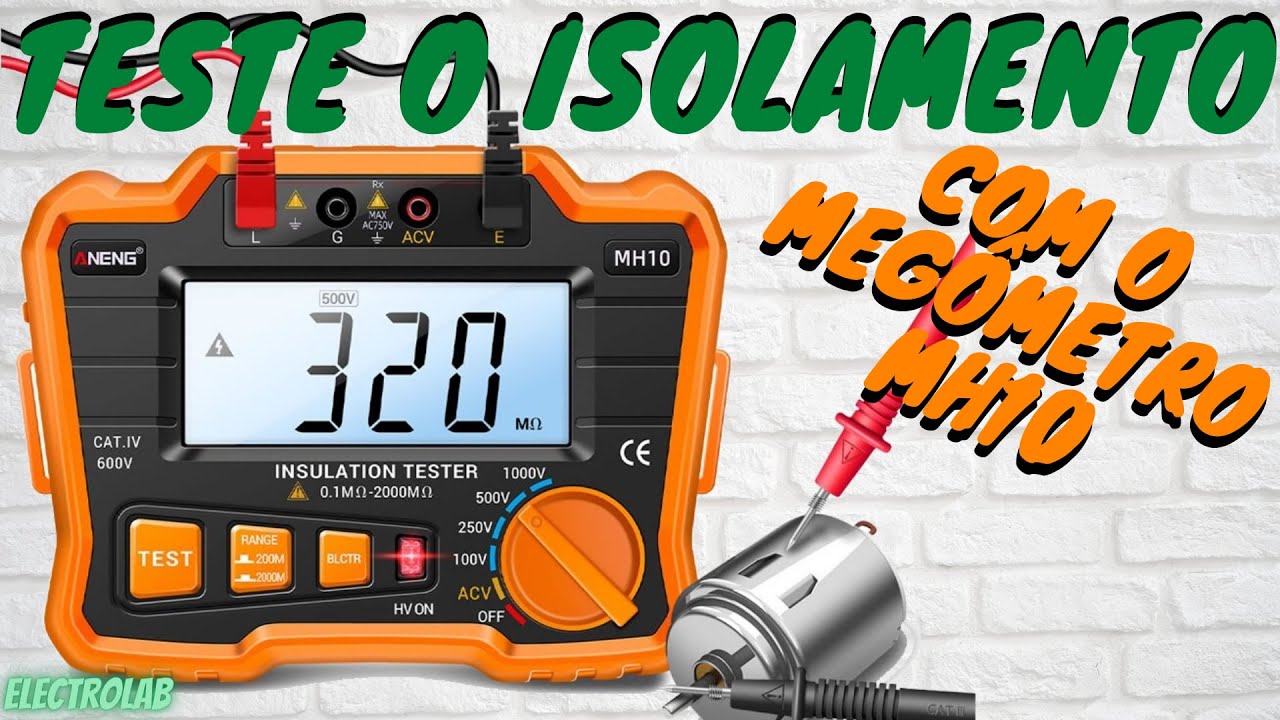 Megger MH10 Aneng - Insulation Meter! What is it and how to use it?