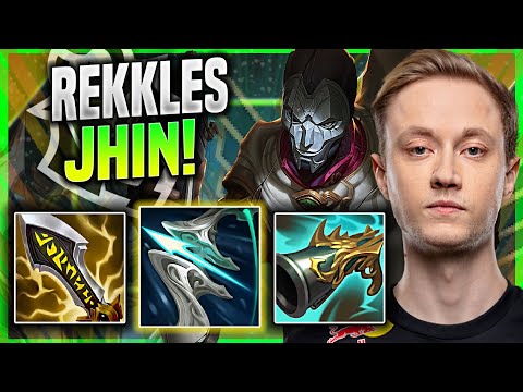 REKKLES CHILLING WITH JHIN GALEFORCE! - G2 Rekkles Plays Jhin ADC vs Jinx! | Season 11