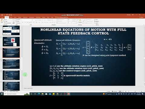 MATLAB Simulation of Spacecraft Attitude Control