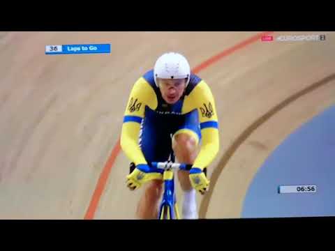 European Championships 2019. Apeldoorn . Scratch Race men Finals . volikakis