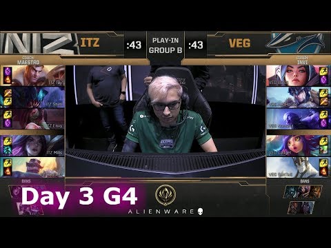 INTZ e-Sports vs Vega Squadron | Day 3 Play-Ins of LoL MSI 2019 | ITZ vs VEG