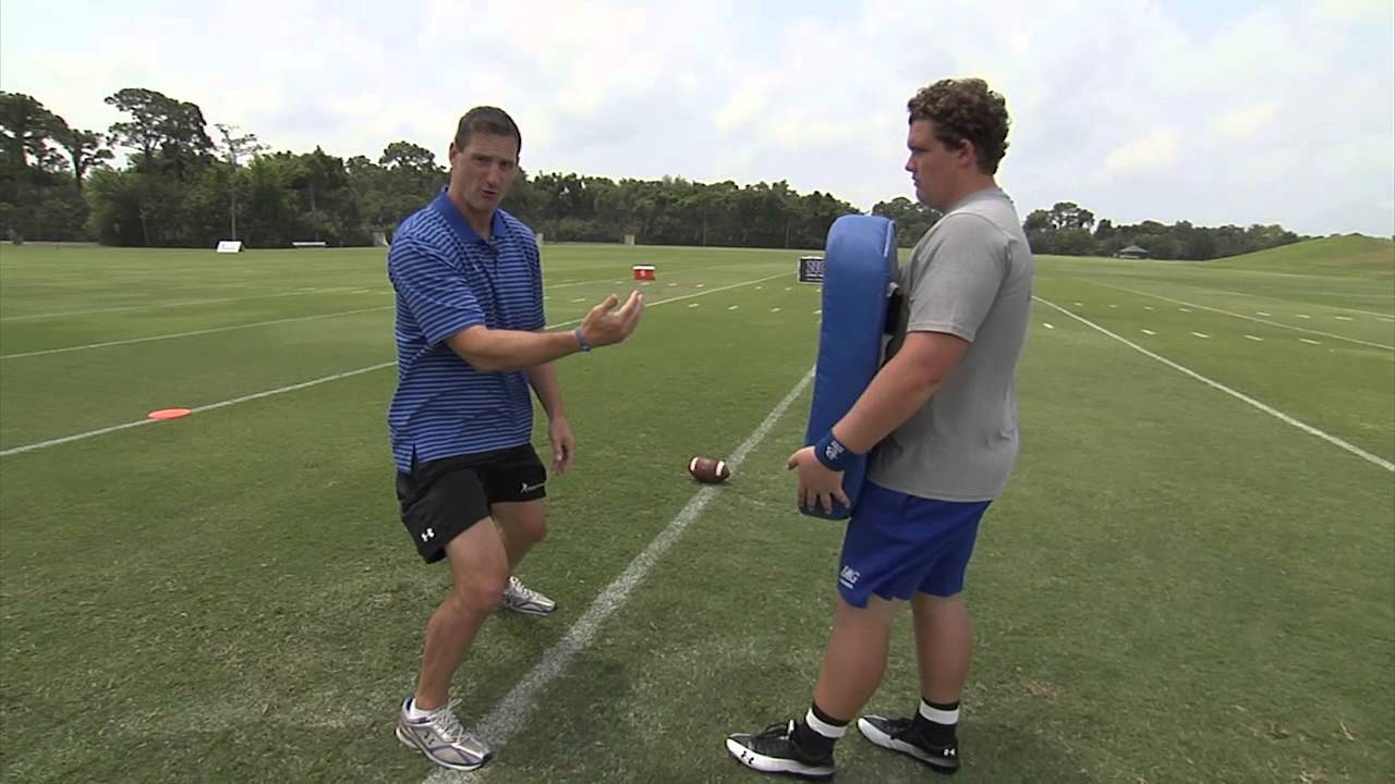 The Punch Drill - Offensive Line Series by IMG Academy Football (8 of 8)