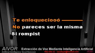 Los Secretos   Ponte en la Fila Karaoke CoroDM