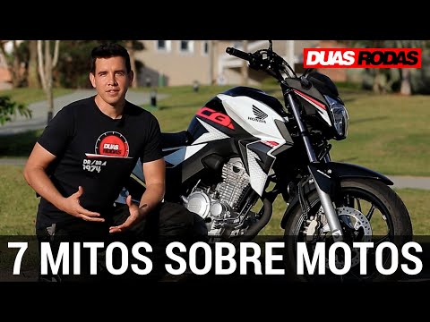 7 MITOS SOBRE MOTOS: CURVA, FRENAGEM, GASOLINA, CAPACETE...