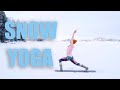 Snow Yoga Yoga With Anna Kaisa