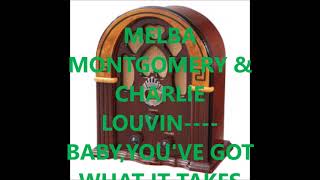 MELBA MONTGOMERY &amp; CHARLIE LOUVIN   BABY, YOU&#39;VE GOT WHAT IT TAKES