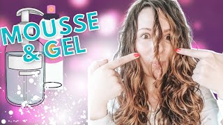 Gel Mousse Gel vs Mousse Gel Mousse on 2A/2B/2C Wavy Hair