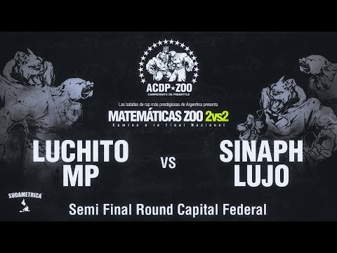 LUCHITO y MP vs SINAPH y LUJO - Semi Final ACDPZoo 2vs2 Round Capital Federal
