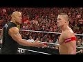 The Rock And John Cena Agree To Meet At WrestleMania 28 WWE Raw