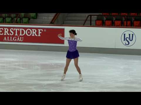 Eva Grilc- Bronze Ladies III Artistic Free Skating - 2016 Oberstdorf