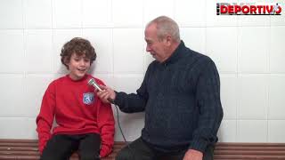 Vídeo entrevista a Adrián Tomás Melgar, jugador del equipo Alevín A del CF Foietes Benidorm