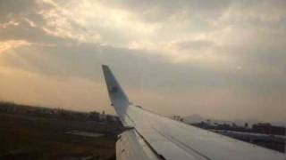 preview picture of video 'AeroMexico Landing in Mexico City(MEX) From Chicago (ORD)'