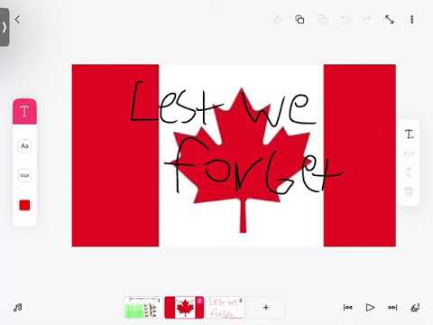 Lest we forget *happy Remembrance Day veterans.* [Take a momet of selinces￼