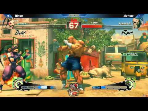 SSF4: Binop vs Moristo - SF 25th Brazil Qualifier