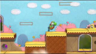Yarn Yoshi Wii U - Gameplay Footage