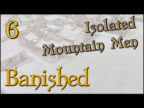 Let's Play Banished Isolated Mountain Men - Episode 6 Quarry