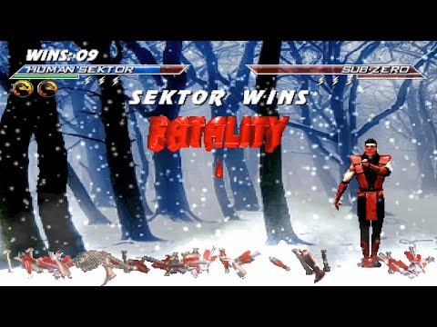 HUMAN SEKTOR ( Mortal Kombat New Era 2021 ) Full Playthrough