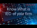 What is IEC ?