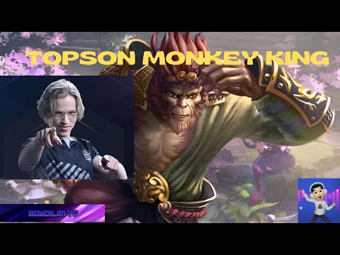 Dota 2 - Topson Monkey King Orchid Malevolence
