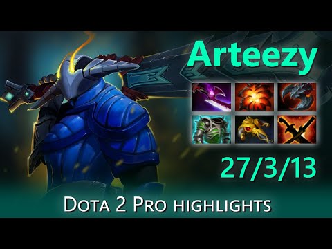 Arteezy 27-3 Sven | Dota 2 Epic Pro Highlights