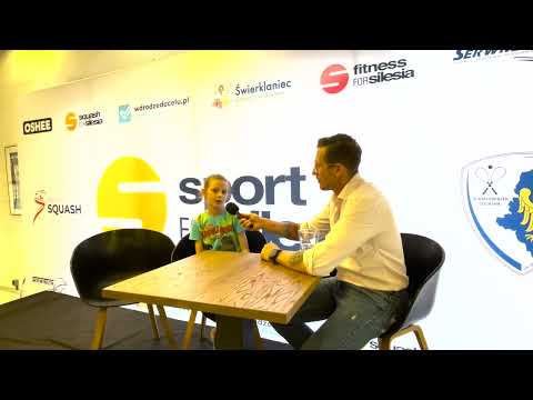 Rozalia Ryt  (zawodniczka squasha) - wywiad - Drużynowe Mistrzostwa Polski Juniorów 2023