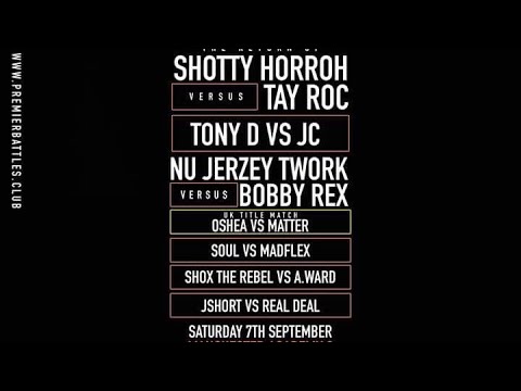 SHOX THE REBEL SPEAKS ON TAY ROC VS SHOTTY HORROH BATTLE BEING CANCELLED