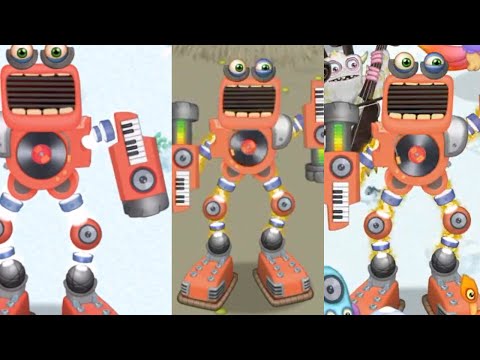 Cold Island Rare Wubbox 2015-2023 (Eyes Evolution) || My Singing Monsters