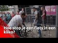 Hoe stop je een fiets in kliko? In Budel-Schoot werd het nk fietsproppen gehouden