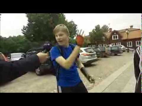 Paul Eriksson träffar kungaparet