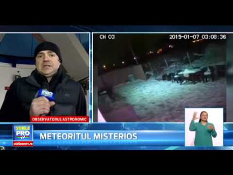 Bucharest meteorite 2015 IS REAL IN ROMANIA