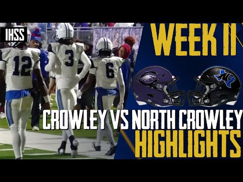 North Crowley Dominates Crowley for Perfect Season & 3rd Straight Championship | Game Highlights