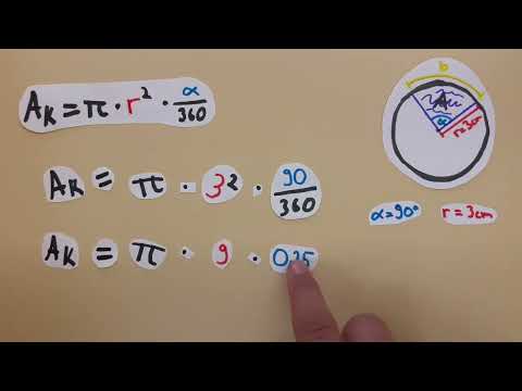 Kreisausschnitt berechnen