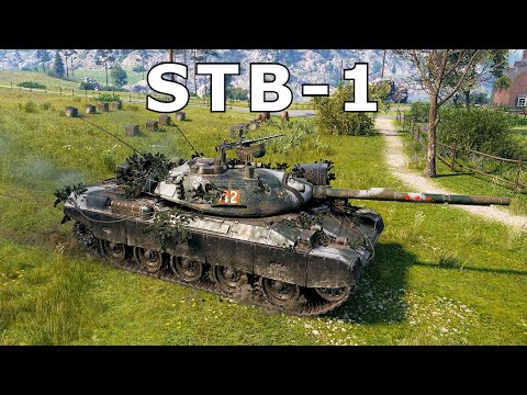 World of Tanks STB-1 - 11 Kills 8,3K Damage In 6 Minutes
