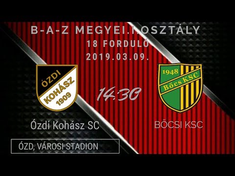 Ózdi Kohász Sport Club - Bőcsi KSC