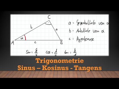 Trigonometrie - Sinus - Kosinus - Tangens - Was ist das eigentlich? | Mathe einfach erklärt!