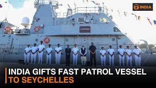 India gifts fast patrol vessel to Seychelles & more latest updates | DD India Live | 7 AM IST