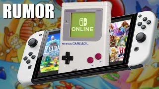 RUMOR: Game Boy & GBC Games Coming to Nintendo Switch Online Soon