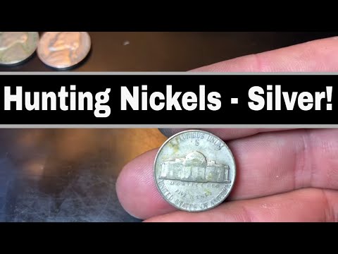 Coin Roll Hunting Nickels - Silver!
